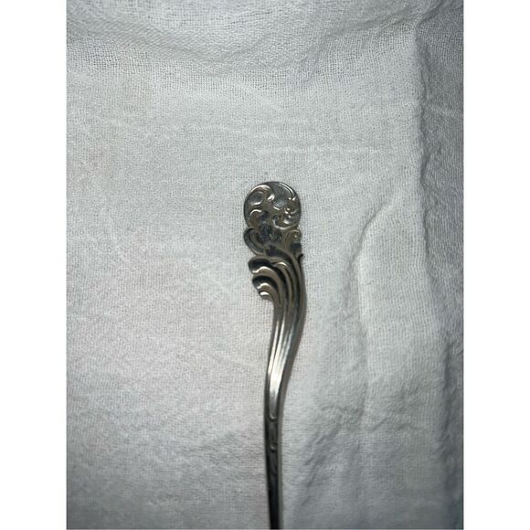 Frank Whiting Mustard Ladle Marquis 5 inch‎ Sterling Silver Collectible Antique - Picture 2 of 13